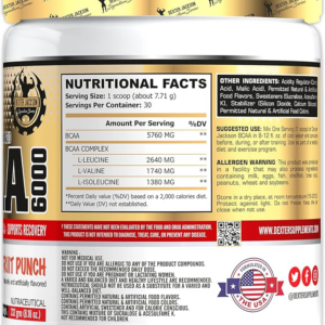 Dexter Jackson BCAA 6000 232 Gram – 30 Servis