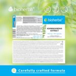 Bioherba Ashwagandha 400 mg – 100 Capsules High-Strength Root Extract for Daily Support – 1600 mg Daily Serving - Görsel 3