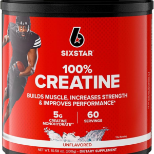Six Star 100% Creatine Monohydrate Powder Micronized Creatine Monohydrate 300 GRAM - 60 SERVİS