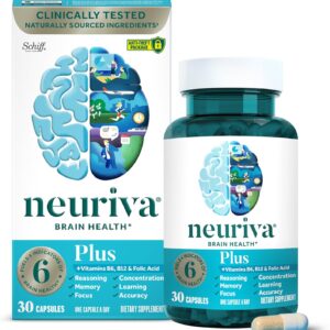 Neuriva Plus Brain Memory Focus Nootropics Cognitive Phosphatidylserine 30 Caps
