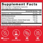 Force Factor Estrogen Balance for for Hormonal Acne, Metabolism, Menopause Dım Max, 400 mg, 60 Caps - Görsel 2