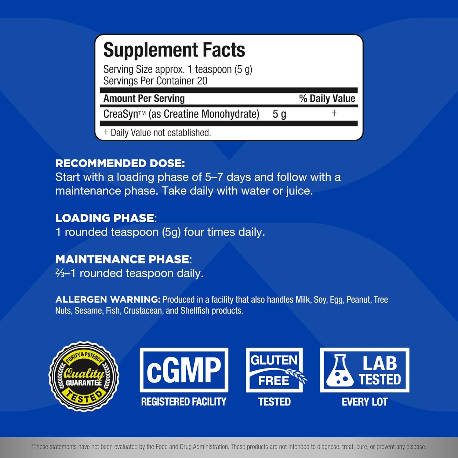 ALLMAX Essentials Creatine Monohydrate Micronized 100 Gr - Görsel 2