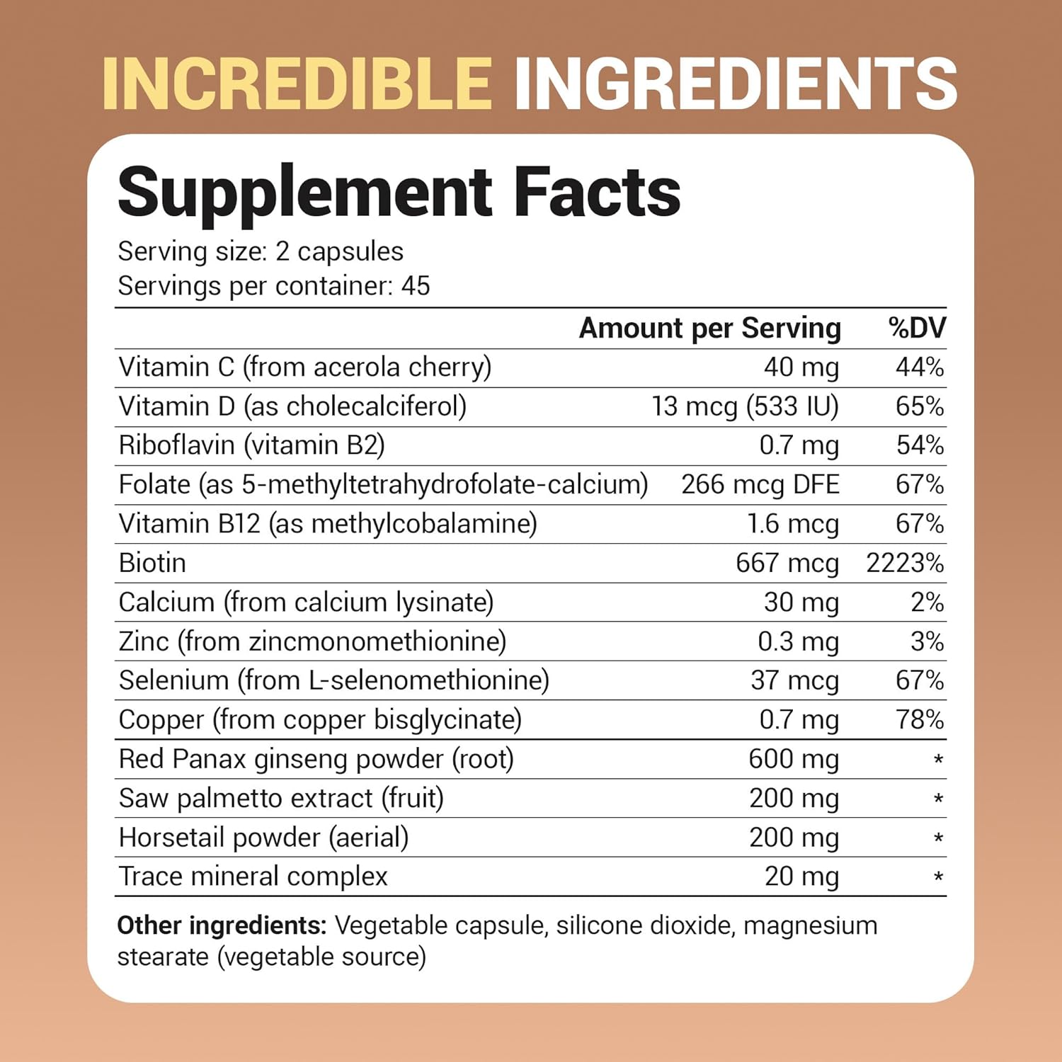 Dr. Berg All-in-One Vitamins for Hair Skin & Nails with Biotin Saw Palmetto DHT Blocker 90 Caps - Görsel 6