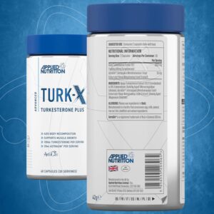 Applied Nutrition Turk-X | Turkesterone Plus Gh 1000 mg 60 Caps