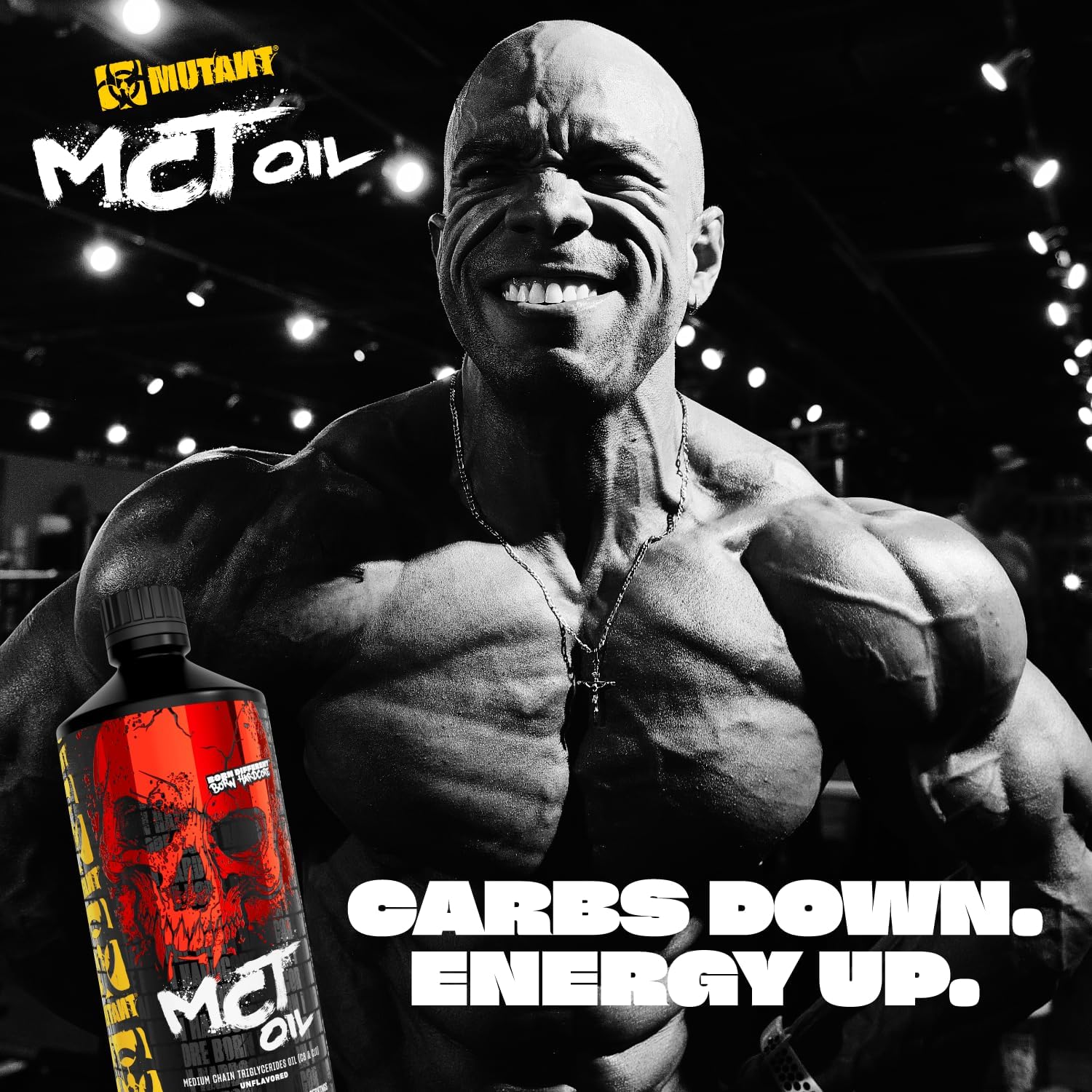 Mutant MCT Oil Perfect for Keto or Low-Carb Diets with No Trans-Fat ­Coconut Oil ­– 946 ml