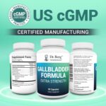 Dr. Berg Gallbladder Formula Extra Strength Ox Bile Digestive Enzymes Slippery Betaine 90 Caps - Görsel 3
