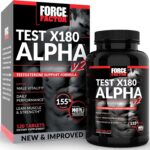 Force Factor Test X180 Alpha v2 L-Citrulline Black Maca Horny Goat Longjack Tongkat Ali - 120 Tablet