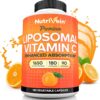 Nutrivein Liposomal Vitamin C 1650mg Defenses & Overall Well-Being- 180 Caps