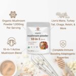 Deal Supplement Organic Mushroom Powder 10 in 1 - Görsel 2