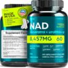 Artnaturals NAD+ 8457mg Extra Strength NMN Alternative Liposomal Urolithin A Apigenin Resveratrol 60 Caps
