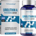 VIVALIFER Urolithin A 2000 MG Antioxidant Promoting Healthy Aging Mitochondrial Health Repair 120