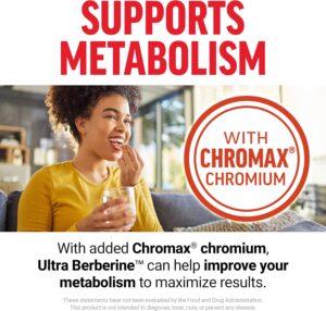 Force Factor Ultra Berberine 500mg Chromium & Cinnamon 60 Vegetable Capsules - Görsel 3
