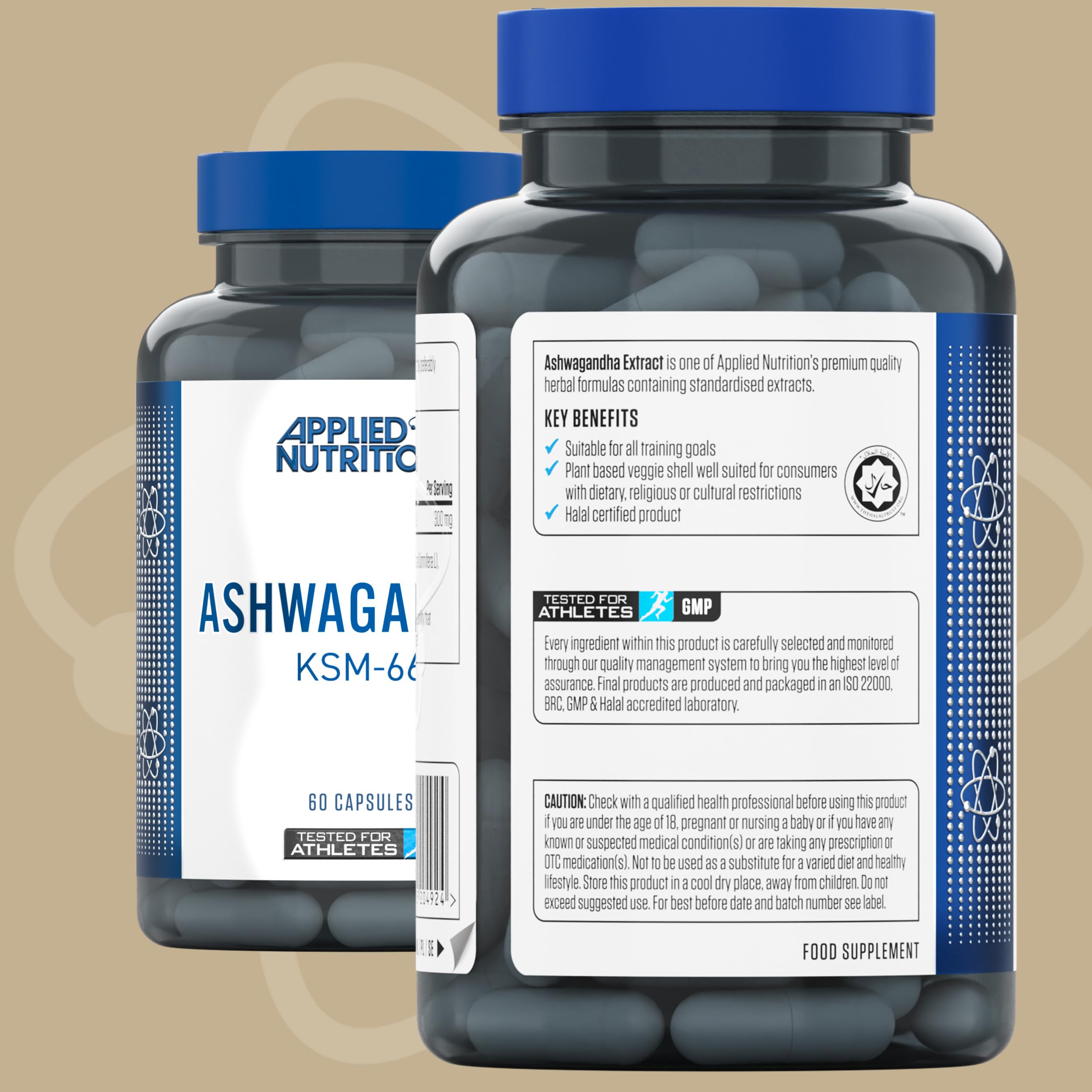 Applied Nutrition Ashwagandha KSM66 60 Caps - Görsel 3