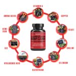 Musclemeds Carnivor Grass-Fed Beef LİVER (B1+LİV52+IRON+FOLATE+COPPER+CHOLİNE+AMİNO 180 Capsules - Görsel 2