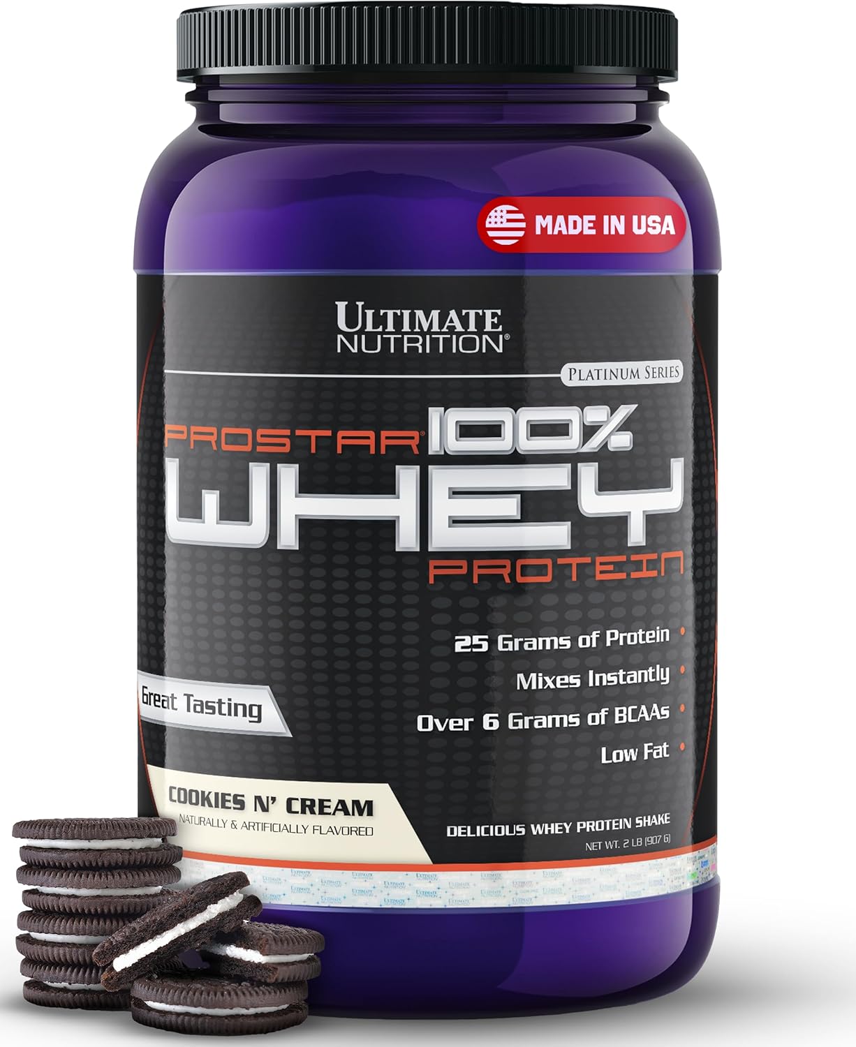 Ultimate Nutrition Prostar Whey Protein Powder Isolate 1 Kg - Görsel 2