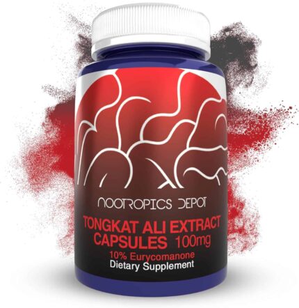 Nootropics Depot Tongkat Ali Extract longifolia 100mg 60 Caps