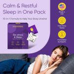 Universal U De-Stress & Sleep Multivitamin Ashwagandha & Theanine & Valerian Root & Melatonin 30 Pill Packs - Görsel 3