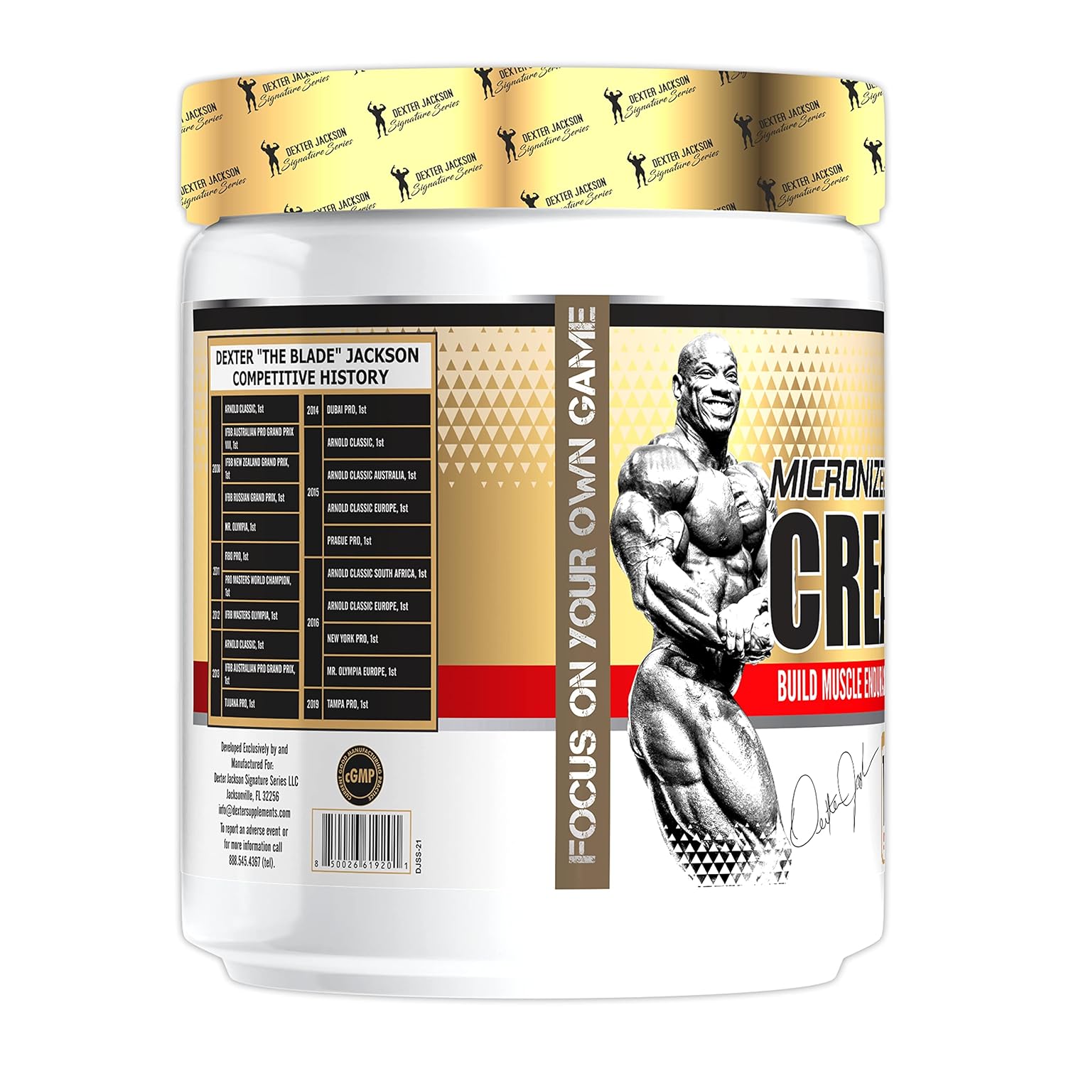 Dexter Jackson Micronized(Mikronize) Gold Line Creatine 300 gram - Görsel 3