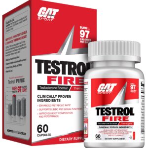 Gat Testrol Fire Thermo Fenugreek + Tribulus Testo Booster 60 Kapsül