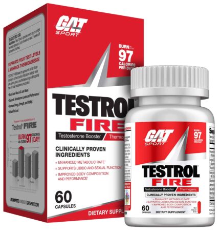 Gat Testrol Fire Thermo Fenugreek + Tribulus Testo Booster 60 Kapsül