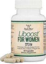 DOUBLE WOOD Liboost Libido Booster For Women Damiana Leaf Extract 600 mg 60 Caps Bayanlara özel