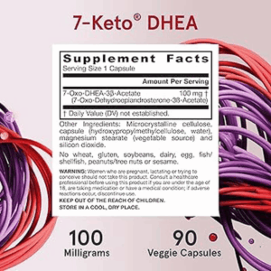 Jarrow Formulas 7-Keto Dhea 100 Mg 90 Veggie Capsul - Görsel 2