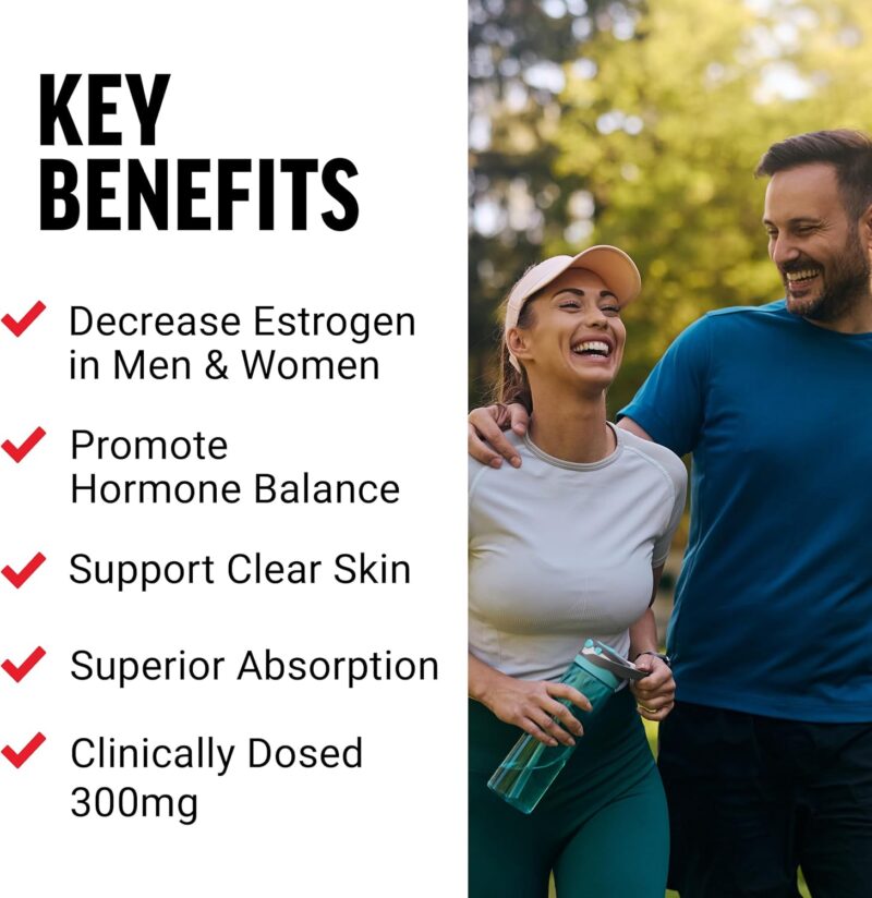Force Factor, Fundamentals DIM+Selenium Diindolylmethane Estrogen in Men 30 Vegetable Capsules - Görsel 4