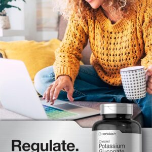 Horbäach Chelated Potassium Gluconate 595 mg 300 Caplets