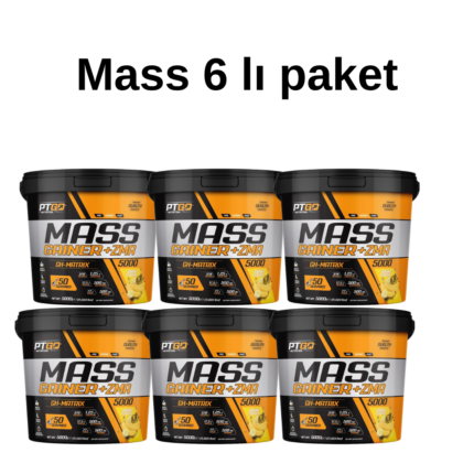 ( 6 li) Avantaj paketi PT GO NUTRITION Mass Gainer 5 kg Kova Muz 🍌