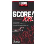 Force Factor SCORE XXL L-Citrulline Tribulus Horny Goat Black Maca Theanine 30 Tablet