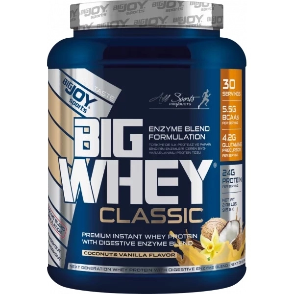 Big Joy Big Whey Classic Whey Protein 915 Gr - Görsel 6