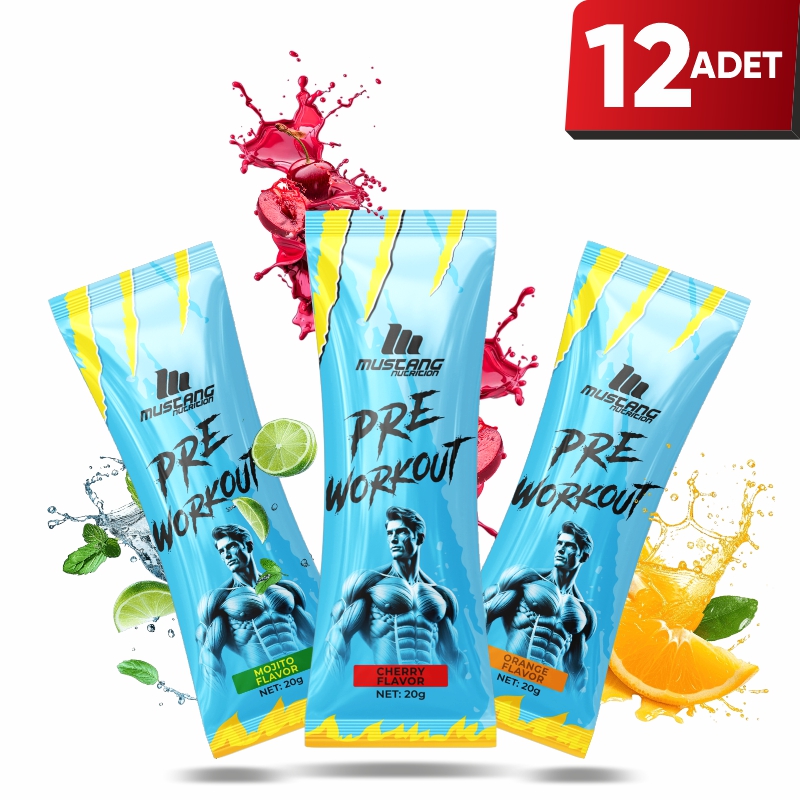 88410d_1bca4471666f4b018b25b97157a429a6mv2 Mustang Nutrition Pre-Workout 20 Gr X 12 Adet Saşe - Görsel 1