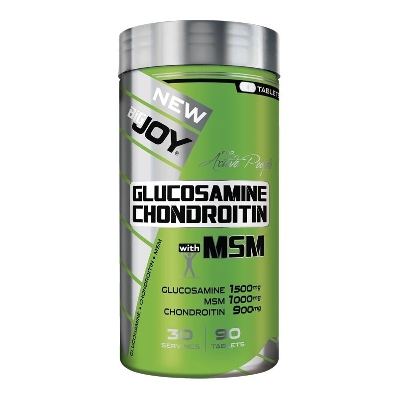 Big Joy Glucosamine Chondroitin MSM 90 Tablet