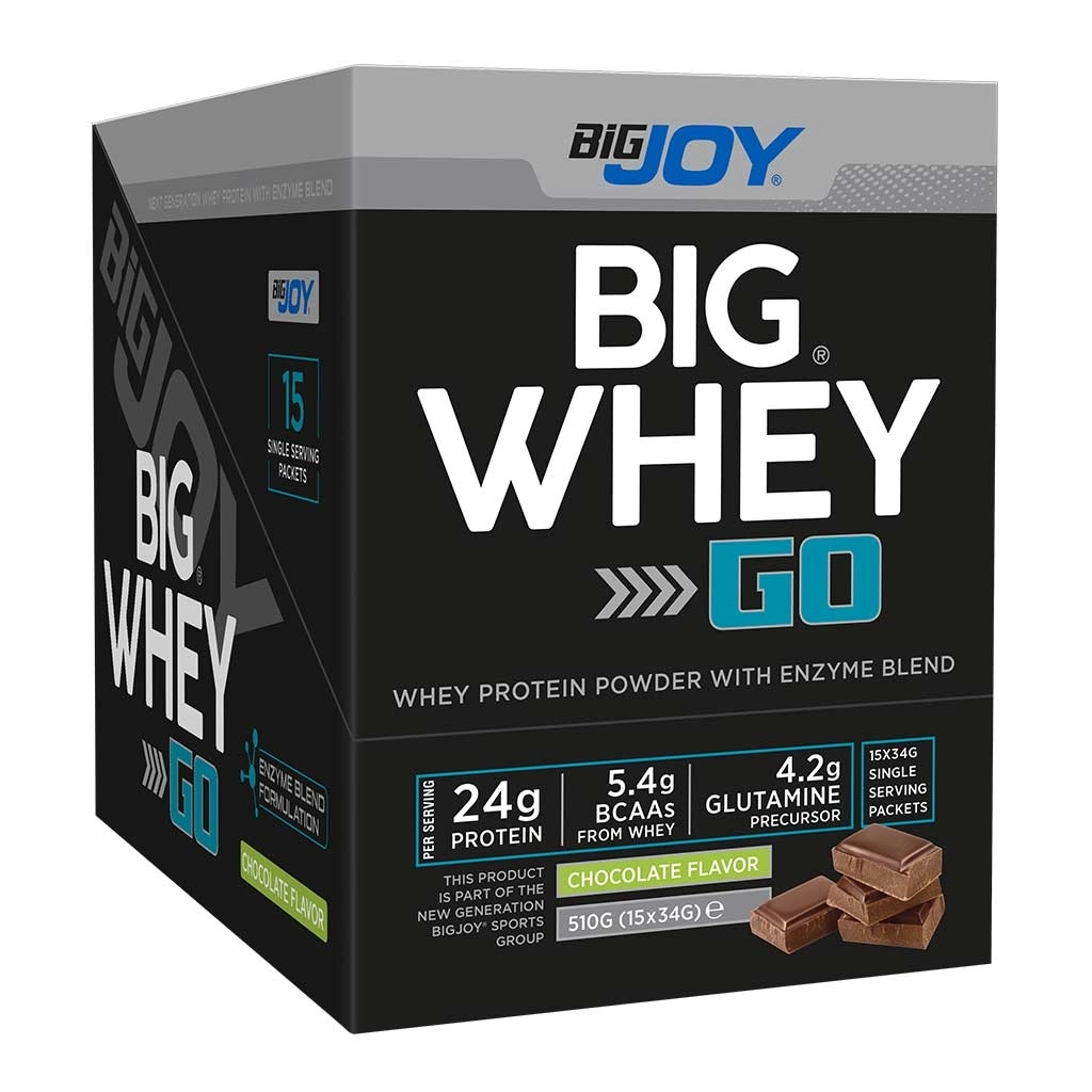 Big Joy Big Whey Go Protein 458 Gr 15 Saşe - Görsel 3