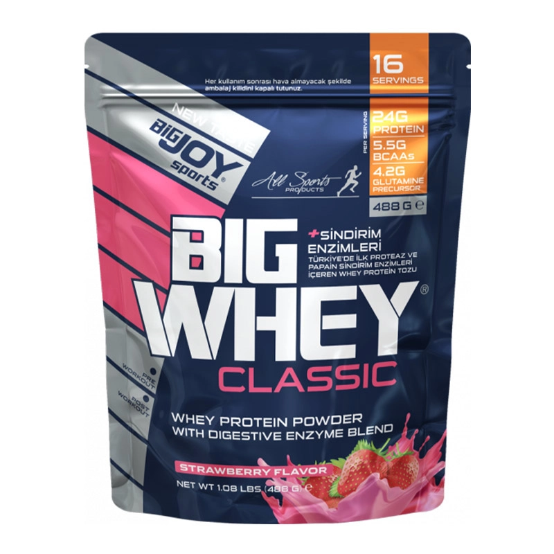 Big Joy Doypack Big Whey Classic Whey Protein 488 Gr - Görsel 3