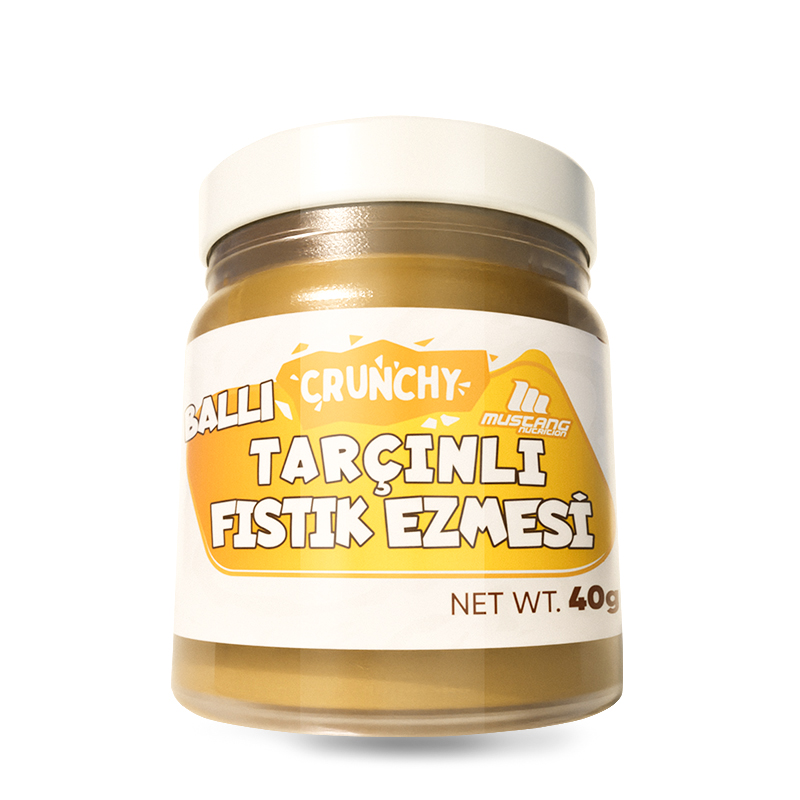 Mustang Nutrition Ballı Tarçınlı Fıstık Ezmesi 40 Gr