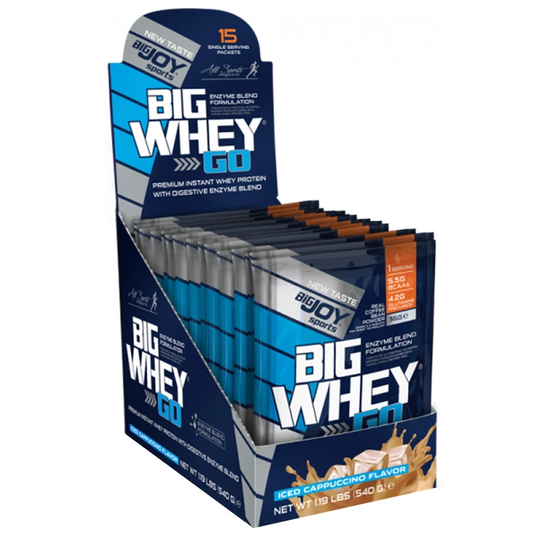 Big Joy Big Whey Go Protein 458 Gr 15 Saşe - Görsel 5