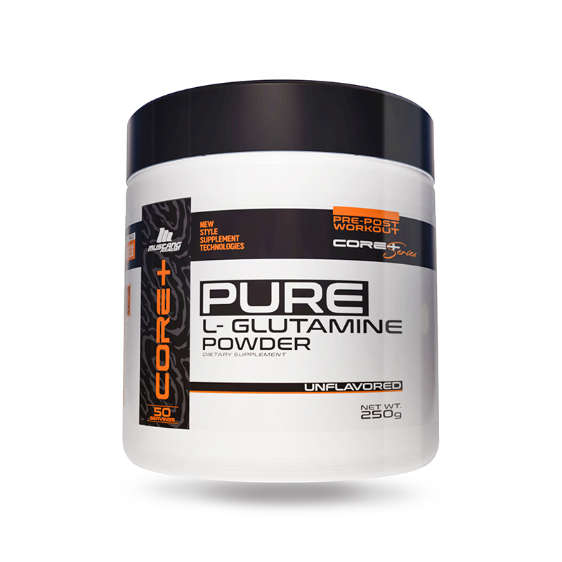 88410d_5ccc547a4d1644cba004bef0514b6deemv2 Mustang Nutrition Core+ Pure L-Glutamine Powder 250 Gr - Görsel 1