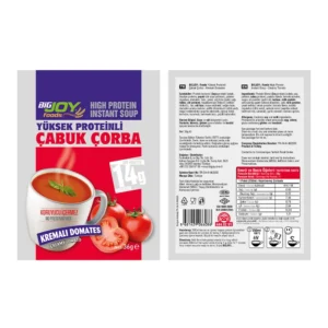Big Joy Proteinli Çabuk Çorba 30 Gr 12 Adet