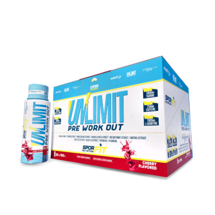 Sporfit Nutrition Unlimit Pre-Workout Shot 20x100 ML Cherry