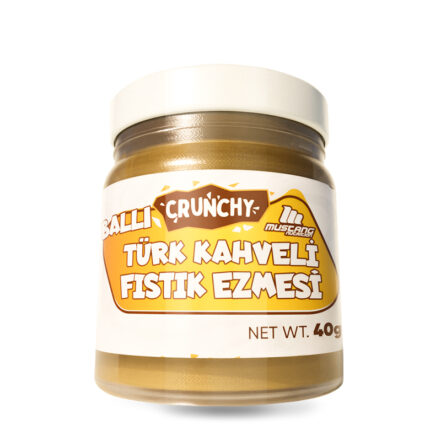 Mustang Nutrition Ballı Fıstık Ezmesi Türk Kahveli 40 Gr