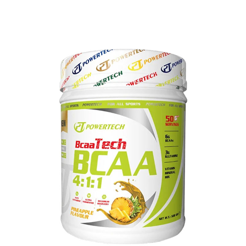 88410d_87db828462e84ef9a63b8dad4d65774bmv2 Powertech Bcaatech BCAA 4:1:1 500 Gr Ananas - Görsel 1