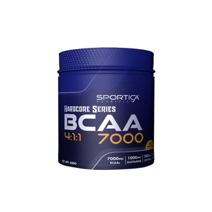 Sportica Nutrition Bcaa 7000 HardCore Series 4:1:1 400 Gr Fruit Punch