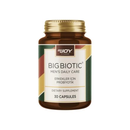 Bigjoy Vitamins Mens Bigbiotic PROBİYOTİK 30 Kapsül