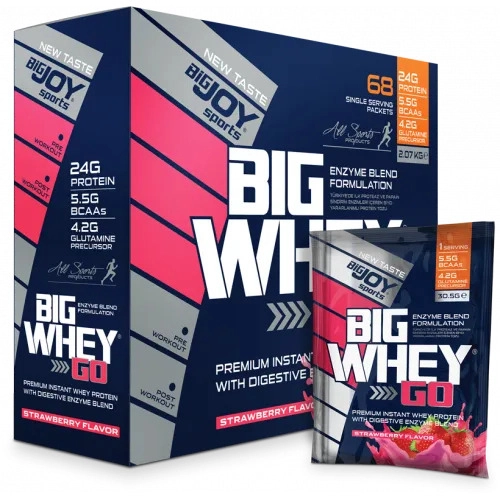 Big Joy Big Whey Go Protein 2070 Gr 68 Saşe - Görsel 3
