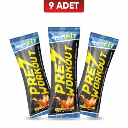 Sporfit Nutrition Unlimit Pre-Workout 17 Gr x 9 Saşe