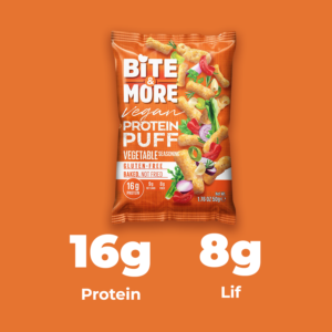 Bite & More Sebzeli Vegan Protein Puff 50 Gr