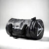 Just Leather Sport Bag -Şık Suni Deri Spor Çantası (Kahverengi & Siyah)