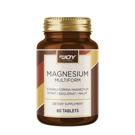 Big Joy Vitamins Magnesium Multiform 60 Kapsül