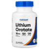 Nutricost Lithium Orotate 10 mg 120 Capsules